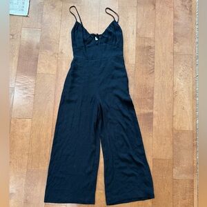 Black Wilfred wide leg jumpsuit